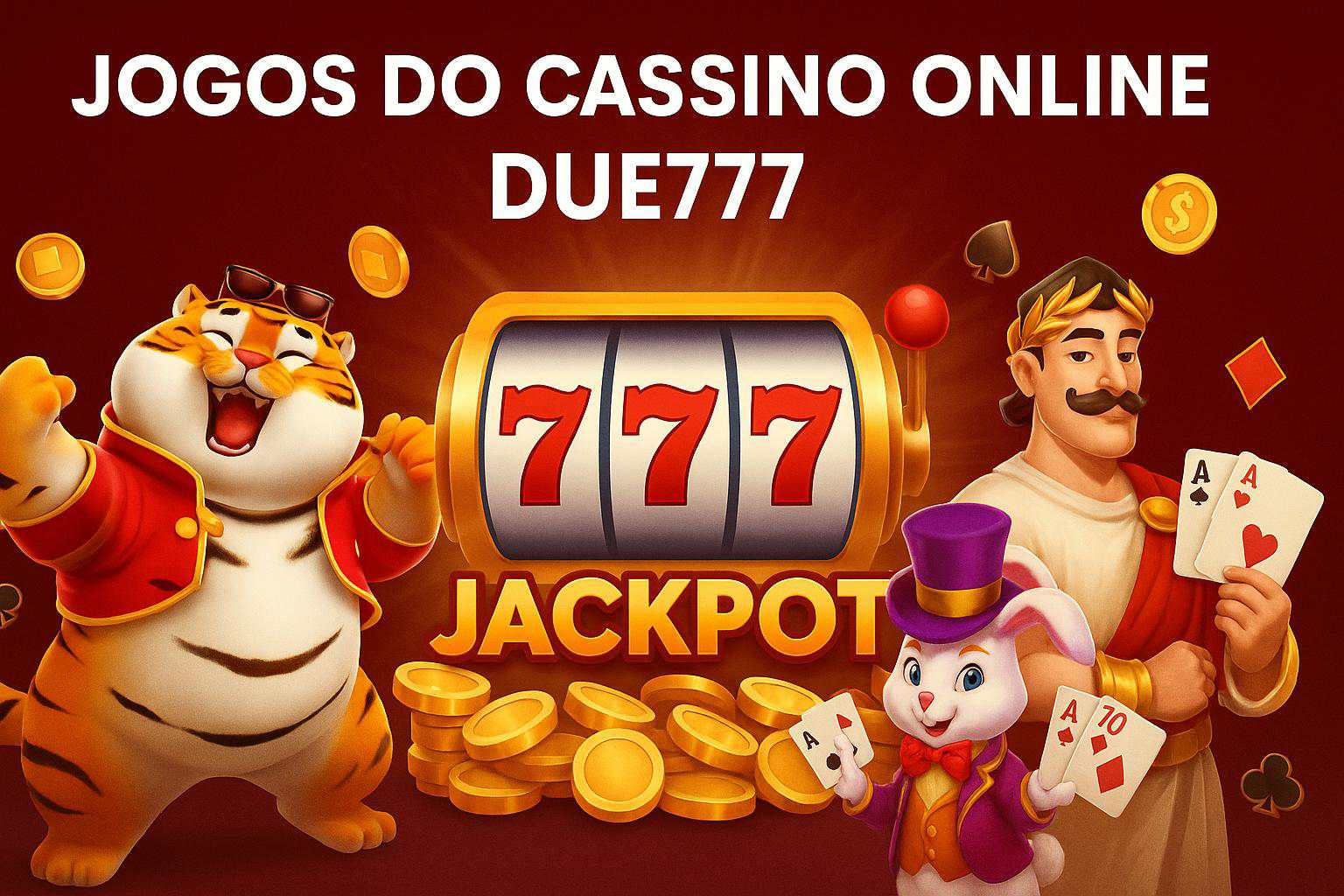 Jogos de cassino online inovadores e emocionantes na DUE777