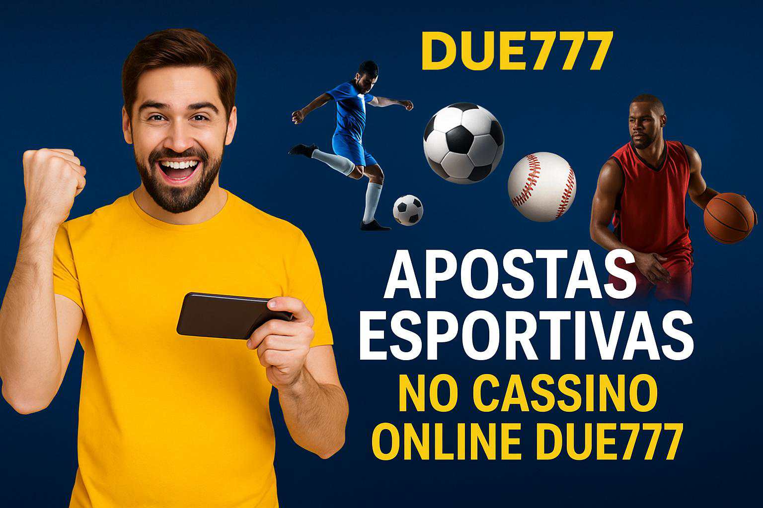 Apostas esportivas no cassino online DUE777
